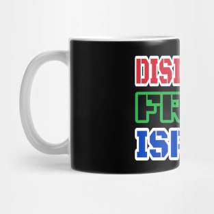 DISINVEST FROM ISRAEL - Front Mug